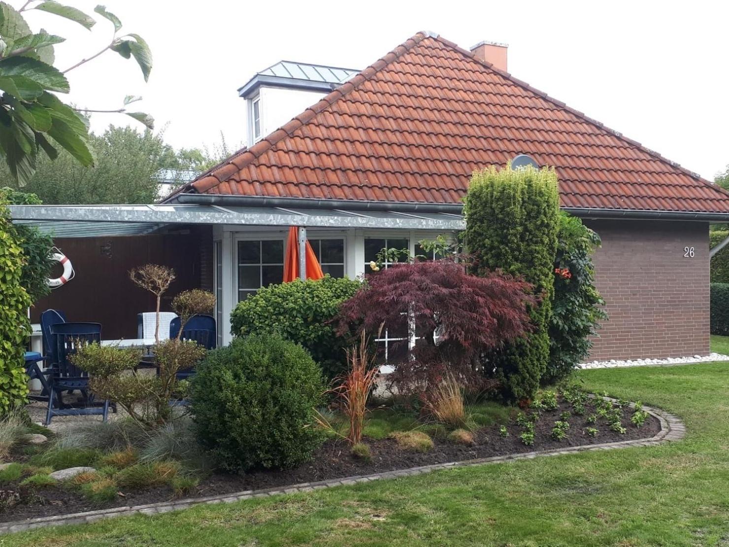 Bungalow 6091 In Tossens Stick Exterior foto